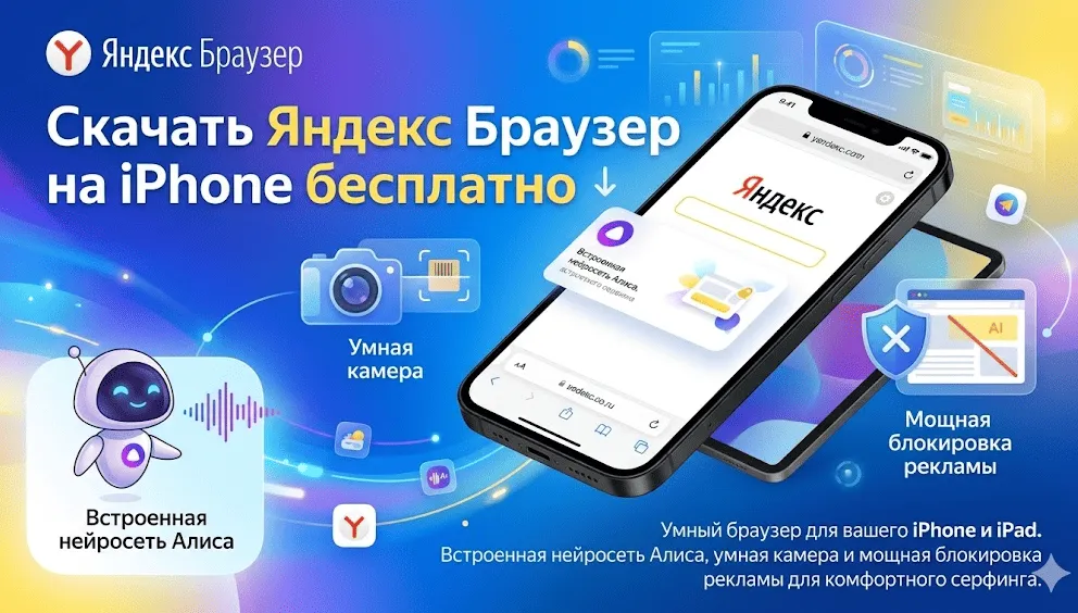 Яндекс Браузер на iPhone и iPad